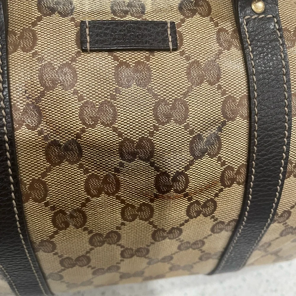 Gucci Crystal Monogram Joy bag with Leather.   I’m used condition - Picture 10 of 11